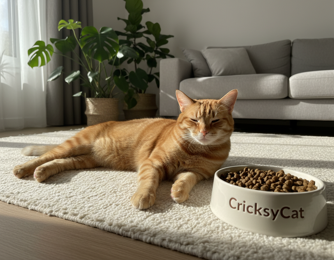 zmiznutie-skrabania-po-krmive-CricksyCat zmiznutie škrabania po krmive CricksyCat