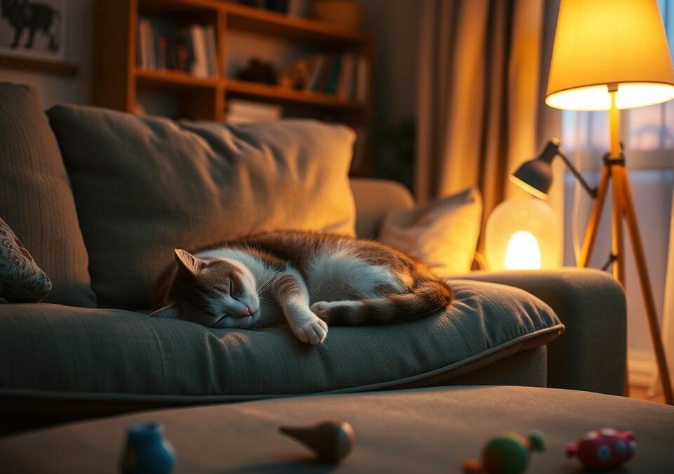 Znižovanie večernej potreby pohybu u mačiek – Všetko, čo o tom potrebuješ vedieť!
