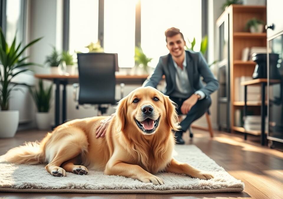 Znižovanie stresu v kancelárii pomocou psa – Všetko, čo o tom musíš vedieť!