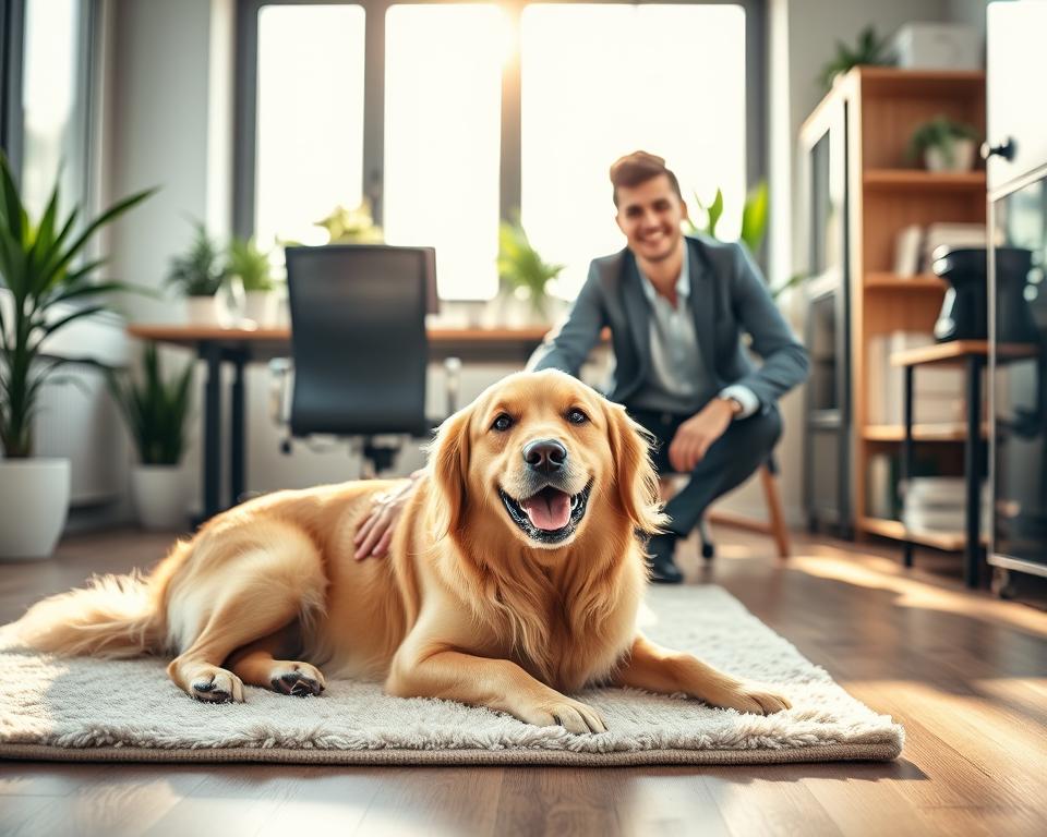 znizovanie-stresu-v-kancelarii-pomocou-psa znižovanie stresu v kancelárii pomocou psa