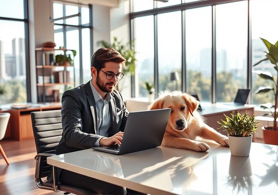 Zvýšenie produktivity v práci so psom – Všetko, čo o tom musíš vedieť!