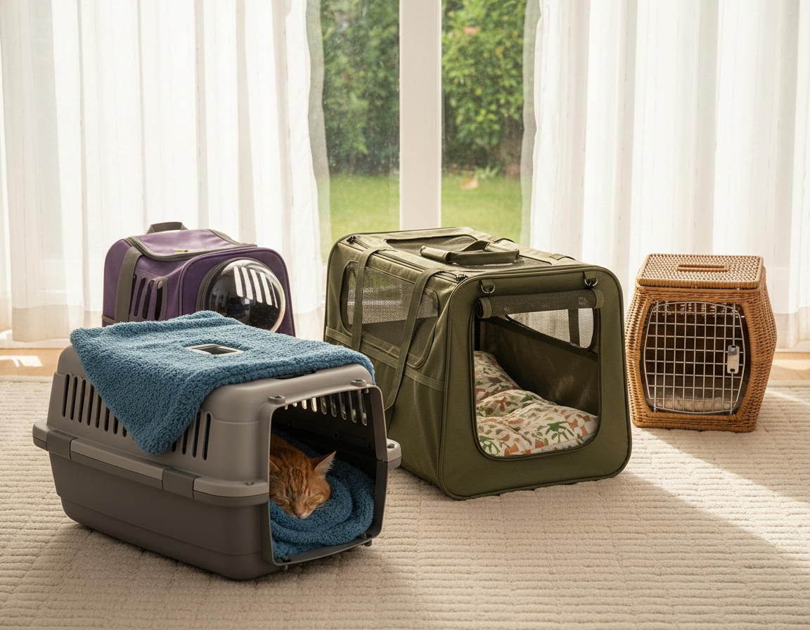 bezpečné prepravky pre mačky