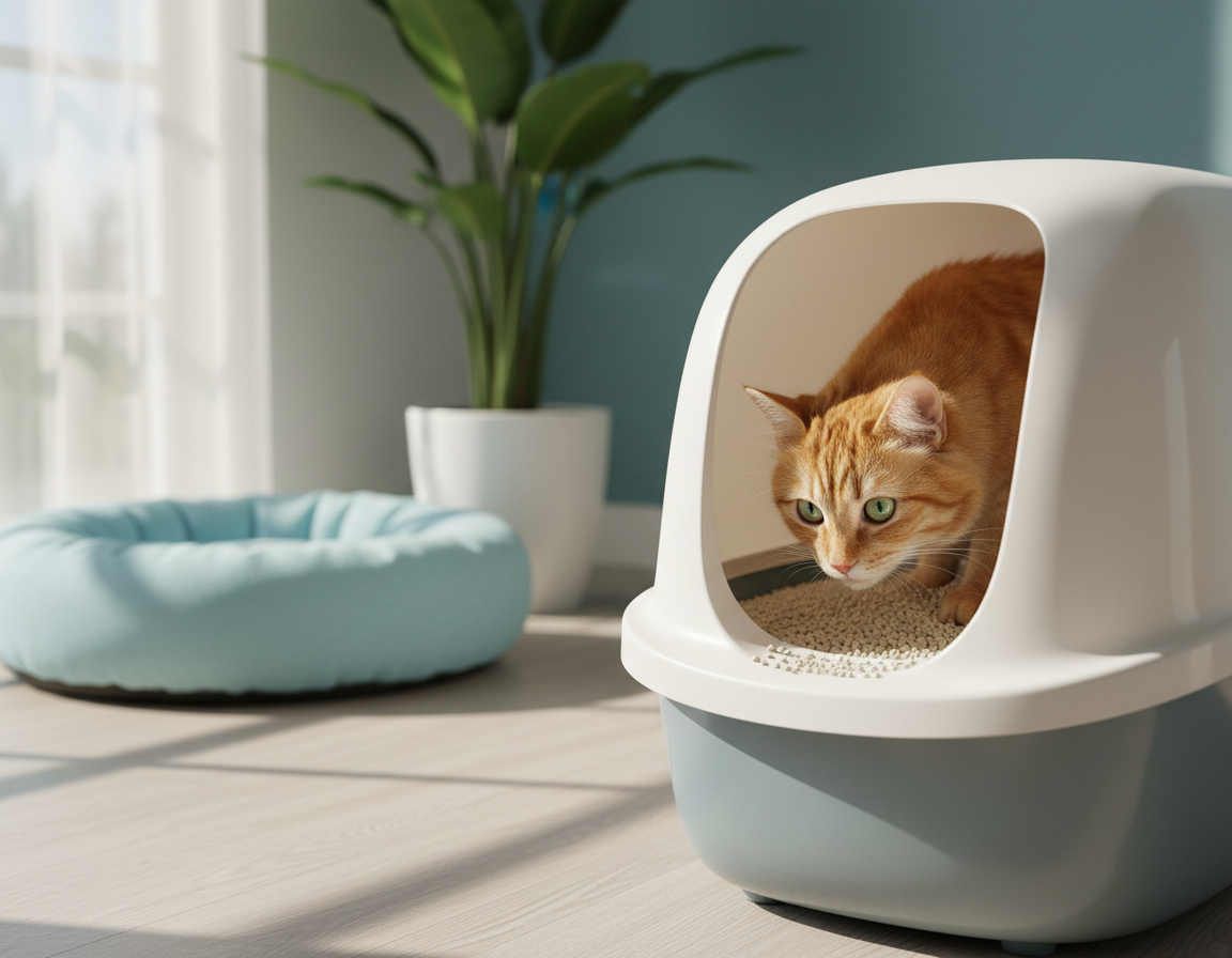 bezprašná podstielka pre mačky