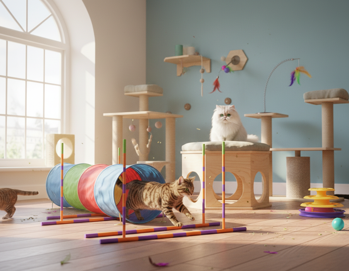 cvicenia-obratnosti-pre-macky cvičenia obratnosti pre mačky