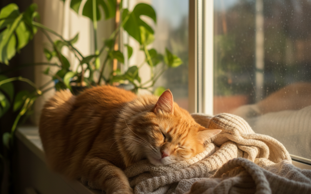 Denné spánkové návyky mačky – Všetko, čo o tom potrebuješ vedieť!