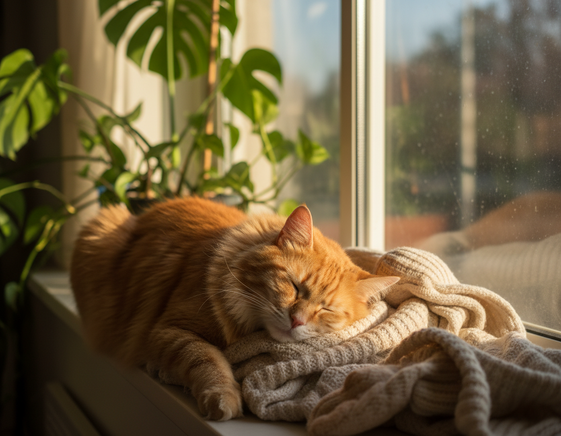 Denné spánkové návyky mačky – Všetko, čo o tom potrebuješ vedieť!