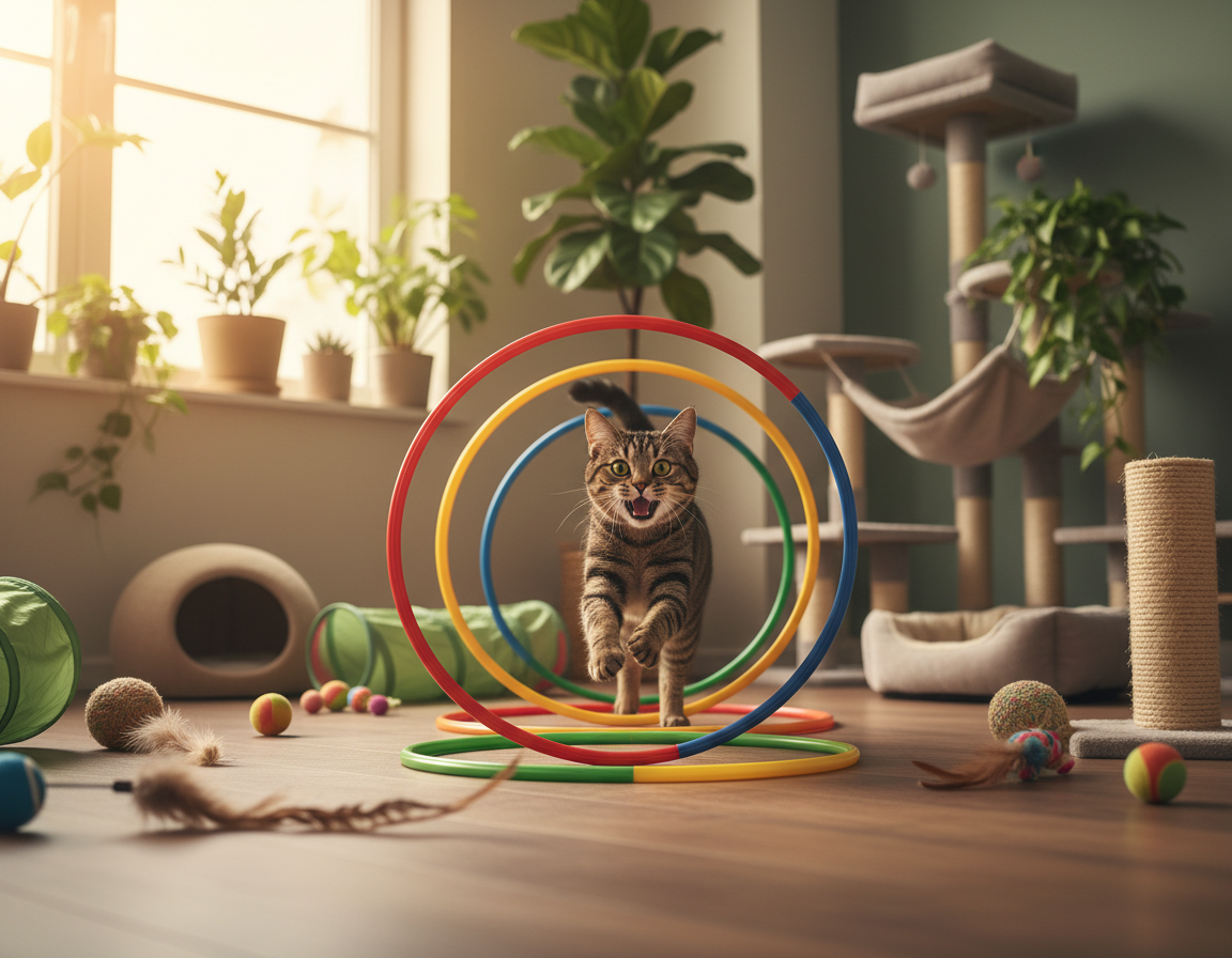 denný cvičebný program pre mačky