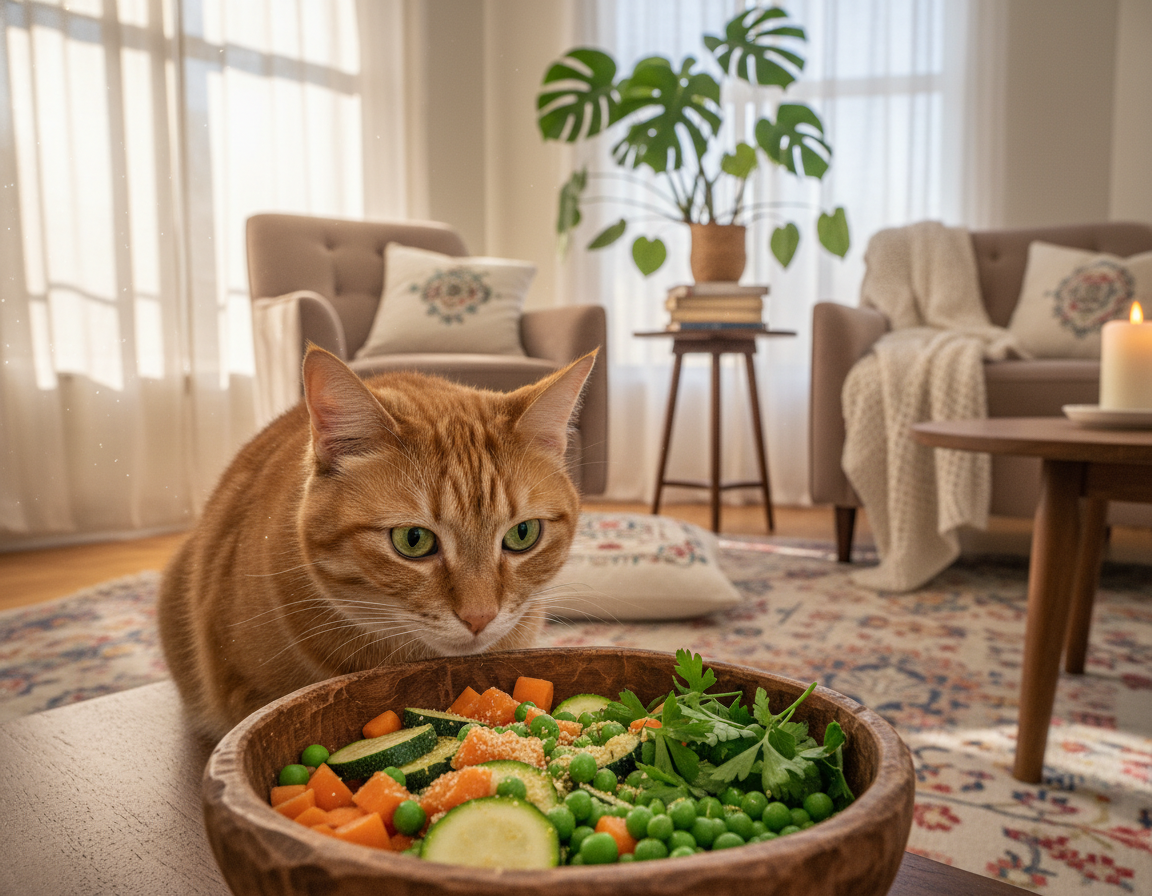 detoxikácia mačky stravou