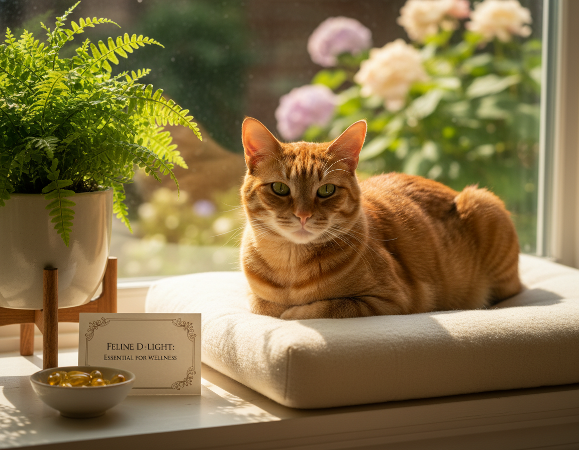 Dopĺňanie vitamínu D u mačiek – Všetko, čo o tom potrebuješ vedieť!