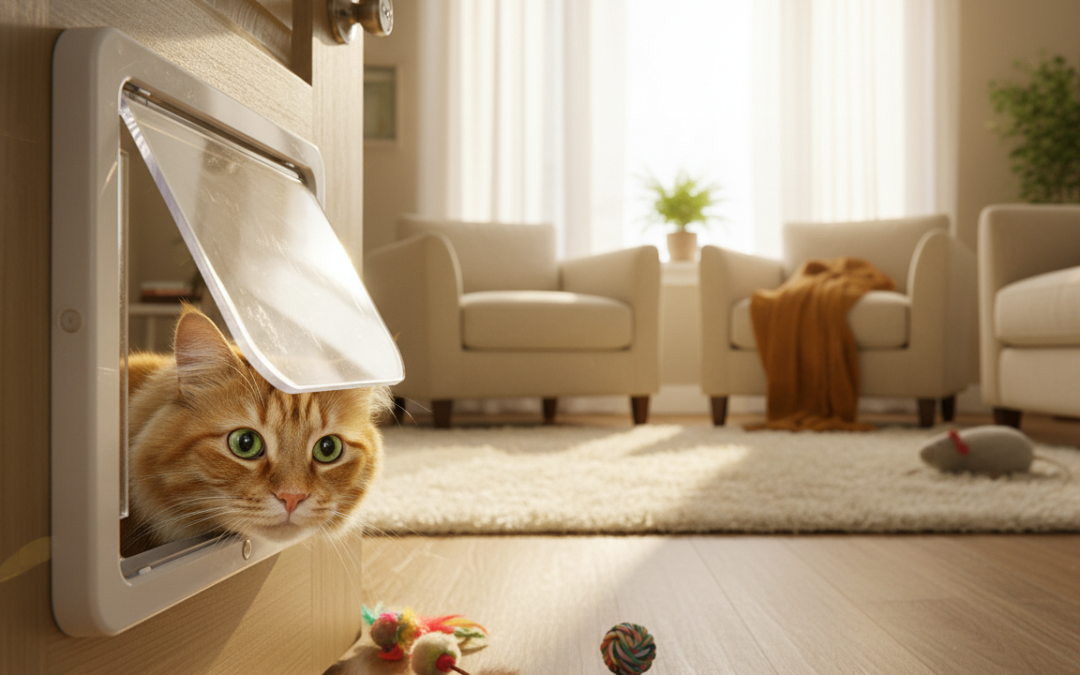 Dvere bezpečné pre mačku – Všetko, čo o tom potrebuješ vedieť!