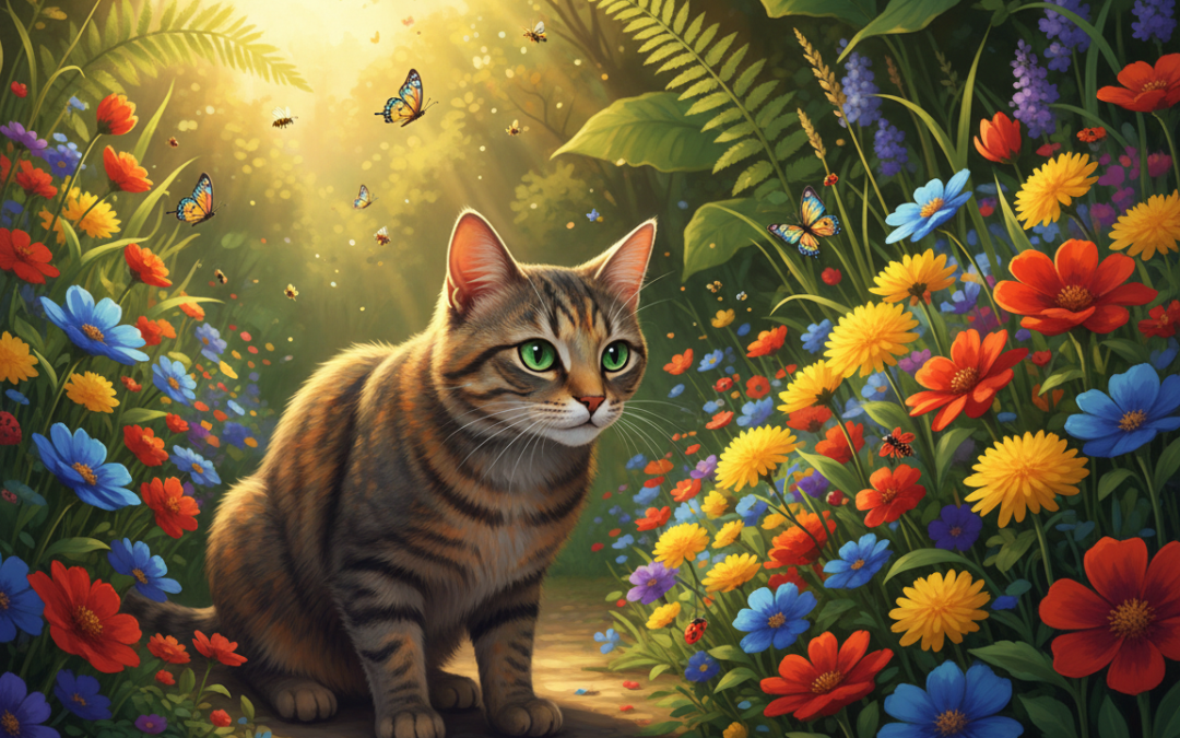 Farebné videnie u mačky – Všetko, čo o tom potrebuješ vedieť!