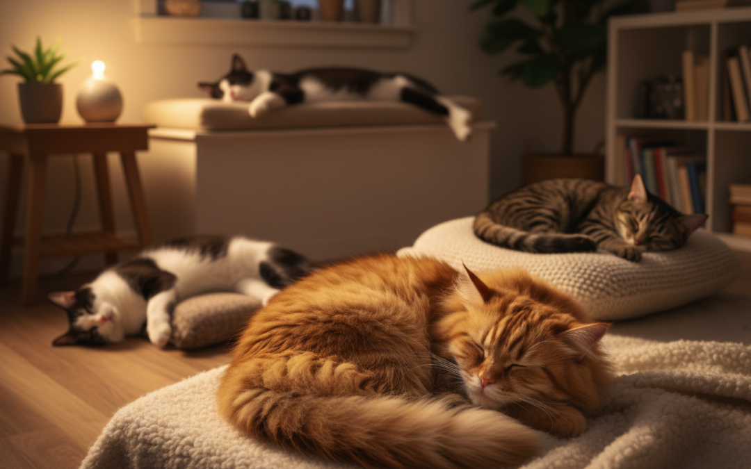 Fázy hlbokého spánku mačky – Všetko, čo o tom potrebuješ vedieť!