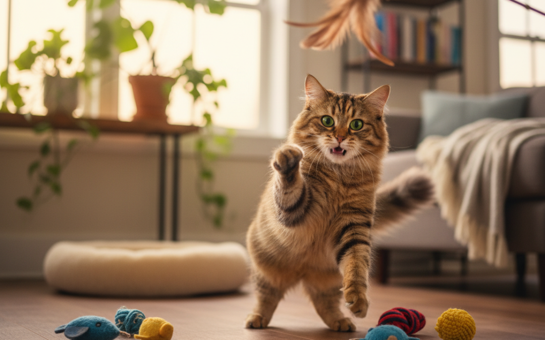 Hravá komunikácia mačky – Všetko, čo o tom potrebuješ vedieť!