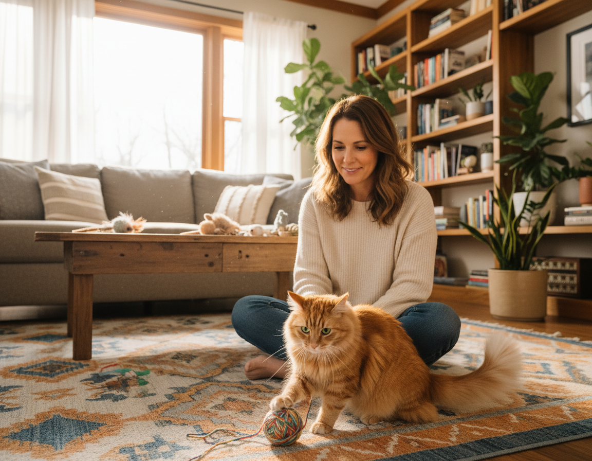 interakcie-macky-s-majitelom interakcie mačky s majiteľom