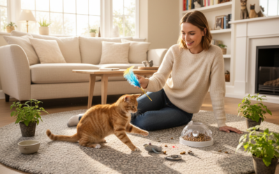 Interaktívny tréning pre mačky – Všetko, čo o tom potrebuješ vedieť!