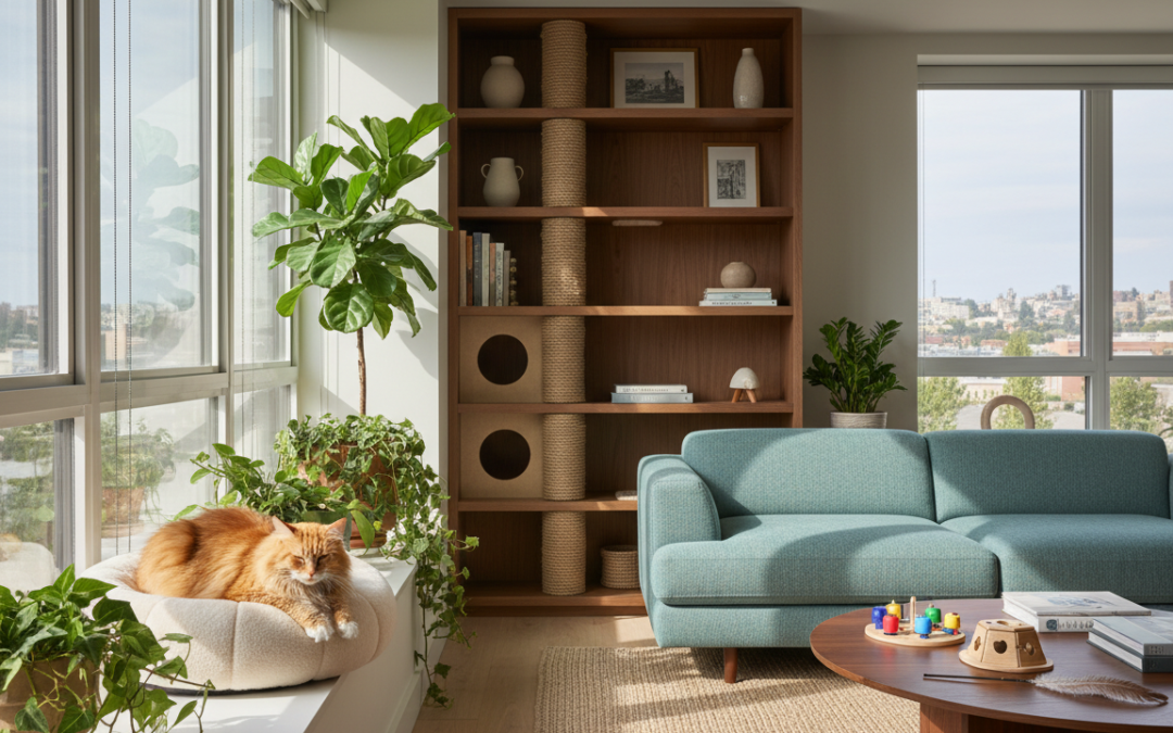Interiérové riešenia priateľské k mačkám – Všetko, čo o tom potrebuješ vedieť!