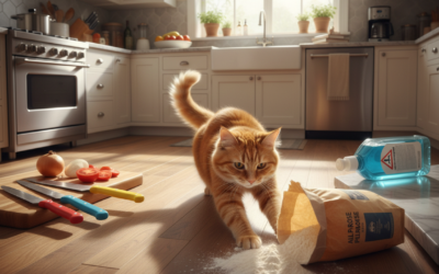 Mačací blog 21 Kuchynské nebezpečenstvá pre mačku – Všetko, čo o tom potrebuješ vedieť!