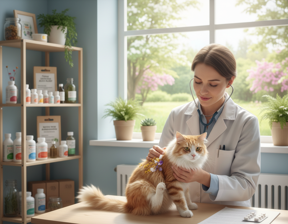 liečba jarných alergií u mačky