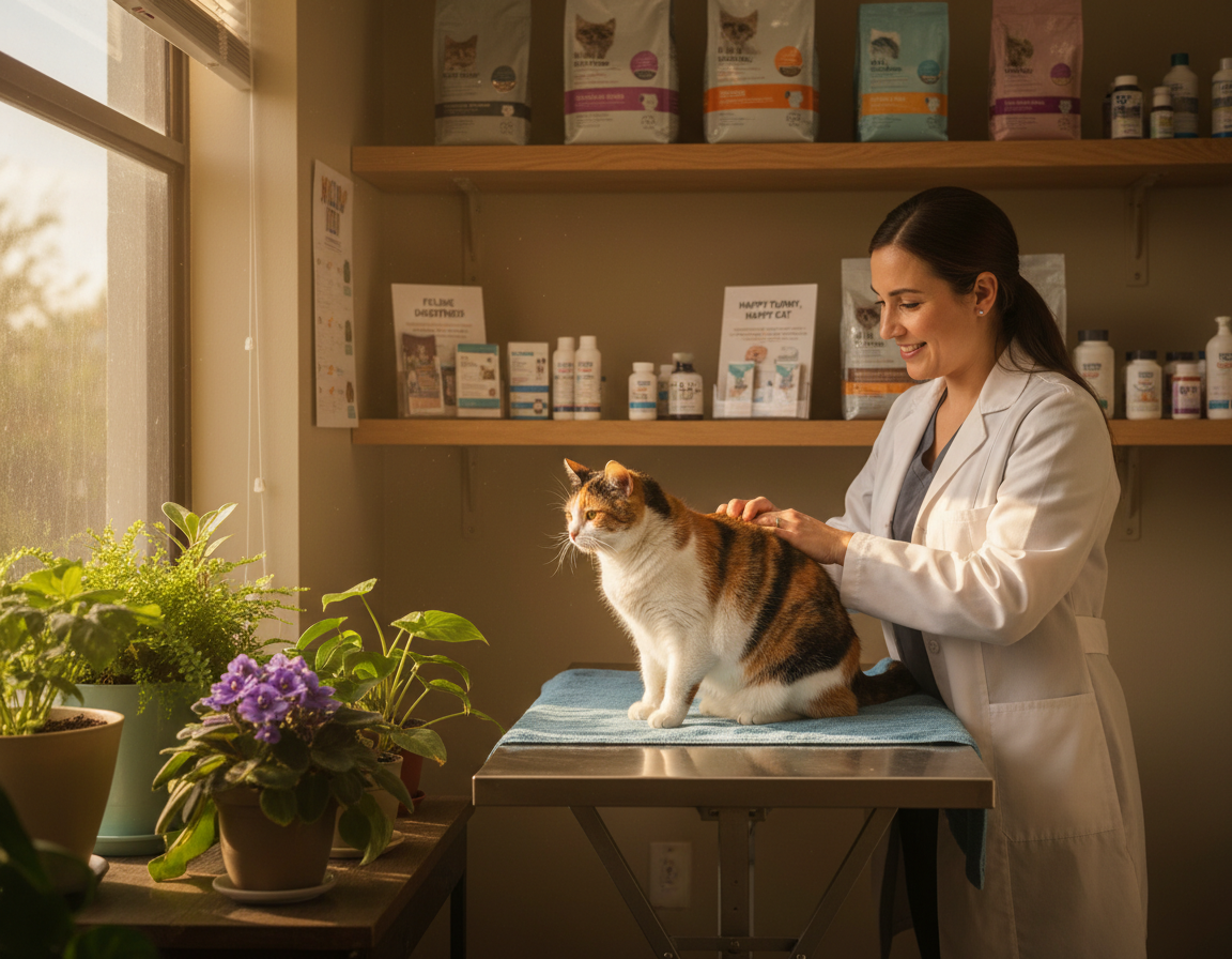 liečba tráviacich problémov u mačiek