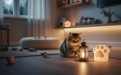 Nočné zdroje svetla pre mačku – Všetko, čo o tom potrebuješ vedieť!