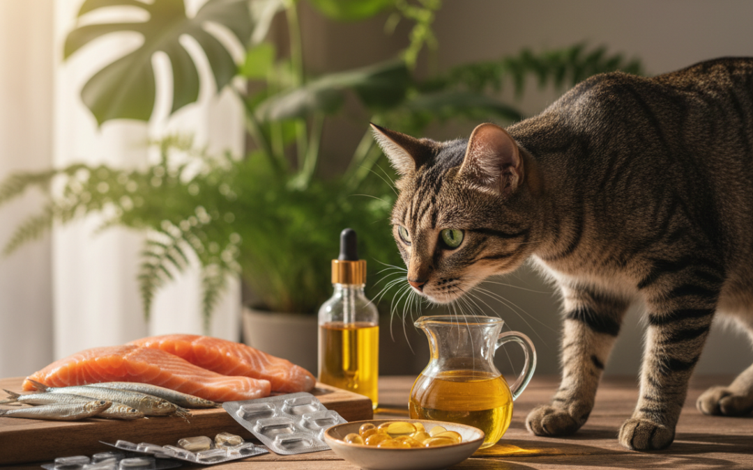 Omega-3 mastné kyseliny pre mačky – Všetko, čo o tom potrebuješ vedieť!