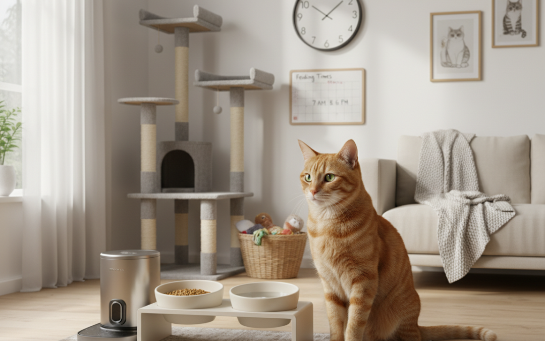 Optimalizácia času kŕmenia mačky – Všetko, čo o tom potrebuješ vedieť!