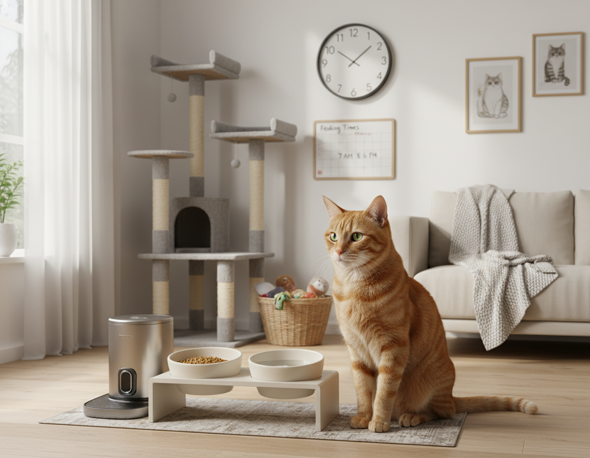 Optimalizácia času kŕmenia mačky – Všetko, čo o tom potrebuješ vedieť!