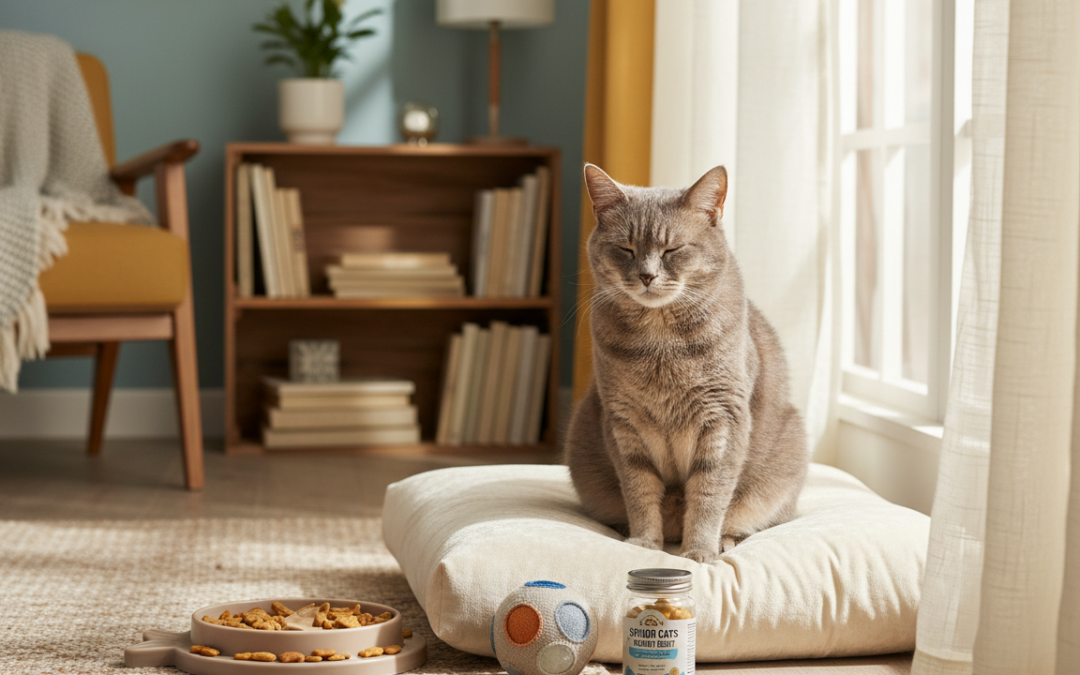 Podpora pamäti staršej mačky – Všetko, čo o tom potrebuješ vedieť!