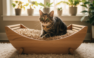 Mačací blog 19 Podstielka z drevených peliet pre mačky – Všetko, čo o tom potrebuješ vedieť!