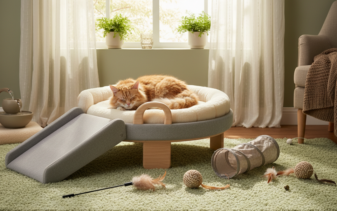 Pohybové potreby staršej mačky – Všetko, čo o tom potrebuješ vedieť!