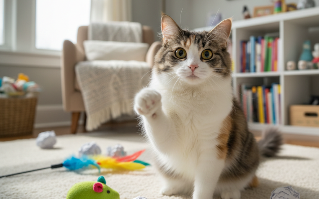 Pohyby na upútanie pozornosti u mačiek – Všetko, čo o tom potrebuješ vedieť!
