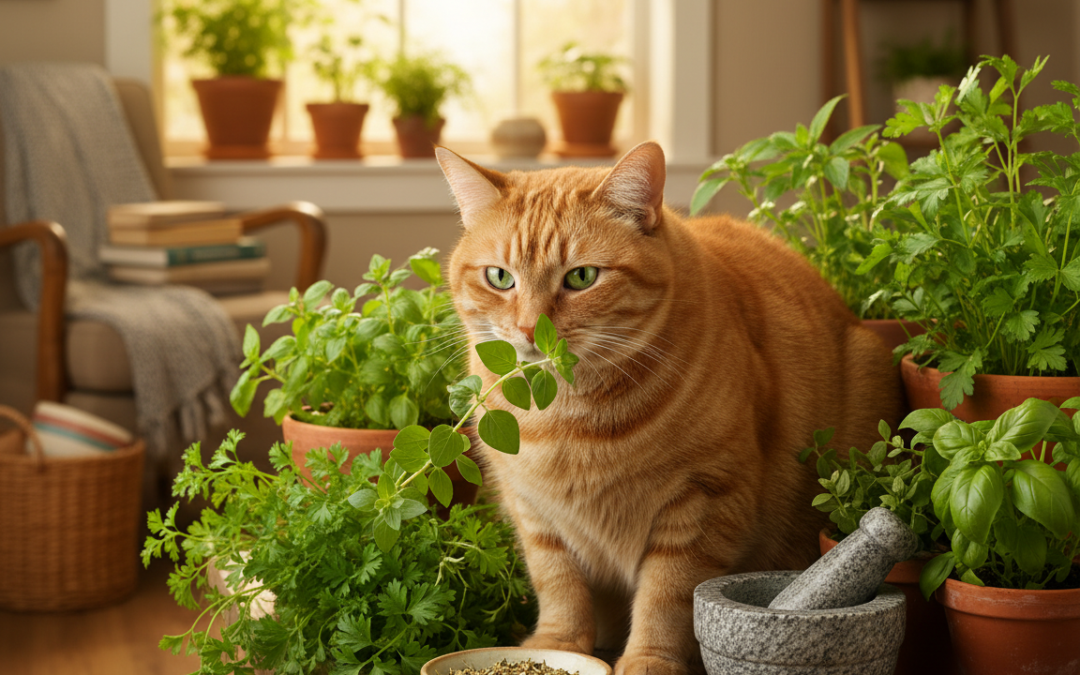 Posilnenie imunity mačky bylinkami – Všetko, čo o tom potrebuješ vedieť!