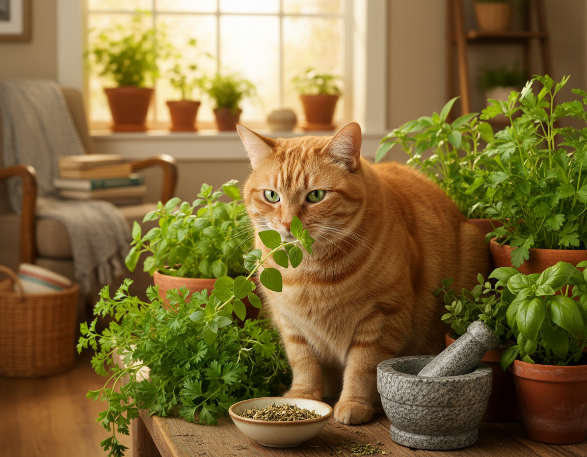 posilnenie imunity mačky bylinkami