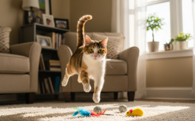 Potreba pohybu u mačky – Všetko, čo o tom potrebuješ vedieť!