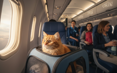 Mačací blog 24 Pravidlá cestovania mačky lietadlom – Všetko, čo o tom potrebuješ vedieť!