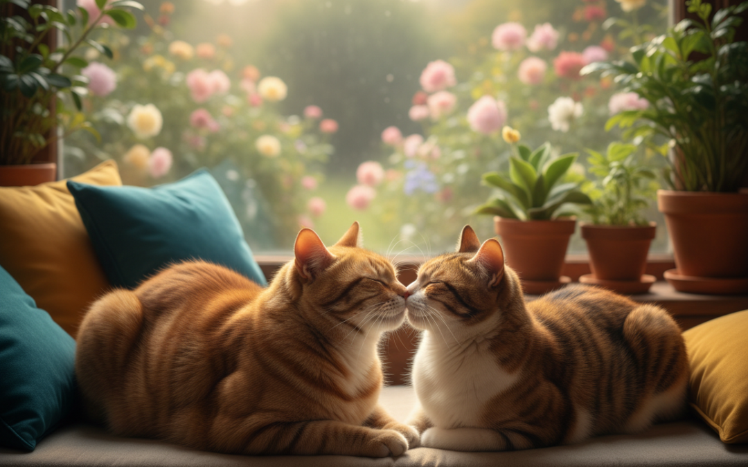 Prejavovanie lásky u mačiek – Všetko, čo o tom potrebuješ vedieť!