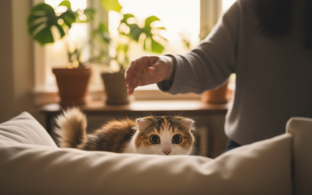 Prejavy strachu u mačiek – Všetko, čo o tom potrebuješ vedieť!