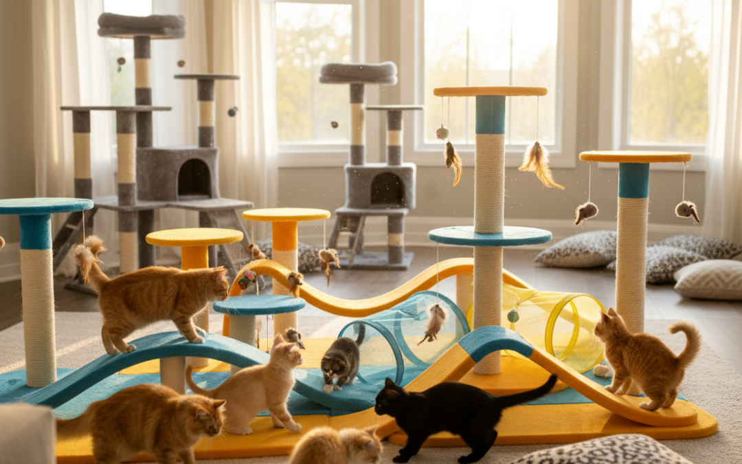 Prekážková dráha doma pre mačky – Všetko, čo o tom potrebuješ vedieť!