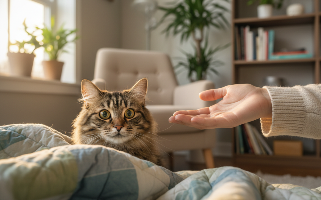 Prekonávanie strachu u mačky – Všetko, čo o tom potrebuješ vedieť!