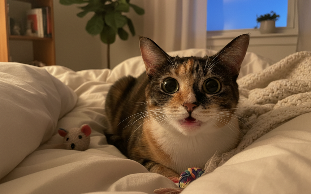 Príčiny porúch spánku u mačky – Všetko, čo o tom potrebuješ vedieť!