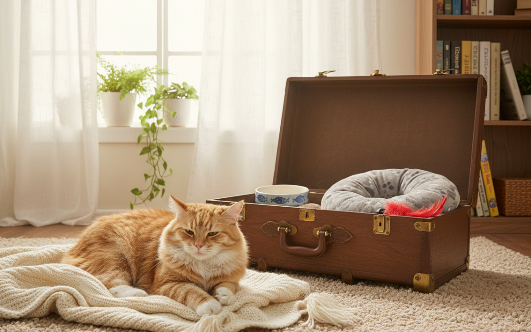 Prípravy na pokojnú cestu mačky – Všetko, čo o tom potrebuješ vedieť!