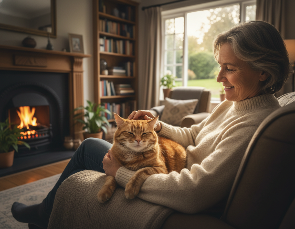 pripútanosť mačky k majiteľovi