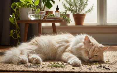 Mačací blog 19 Prírodná ochrana proti blchám u mačky – Všetko, čo o tom potrebuješ vedieť!