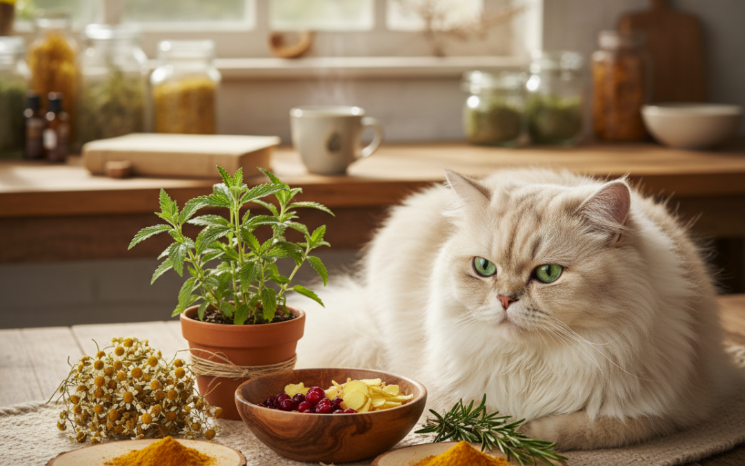 Prírodné protizápalové prostriedky pre mačku – Všetko, čo o tom potrebuješ vedieť!