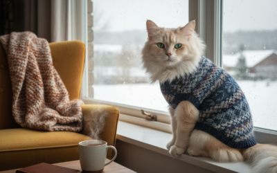 Prispôsobenie mačky chladnému počasiu – Všetko, čo o tom potrebuješ vedieť!