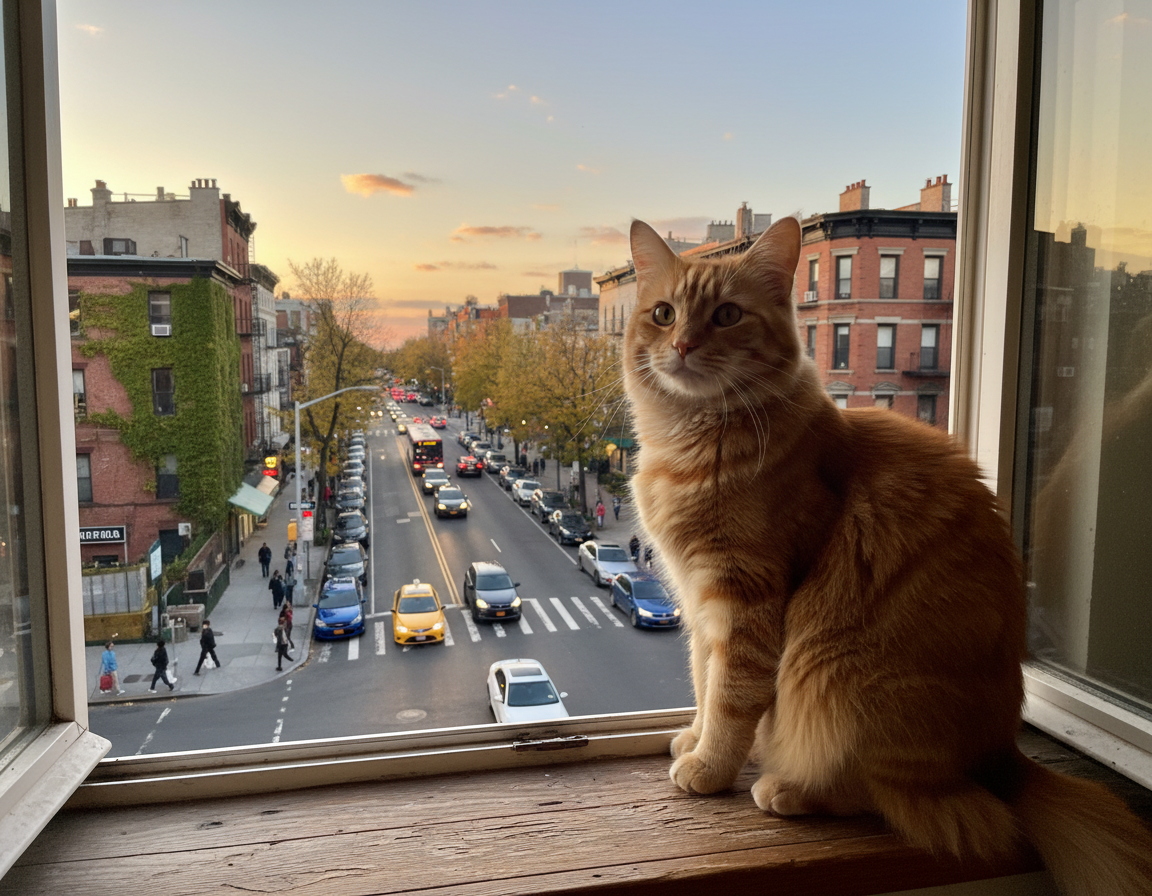 prispôsobenie mačky dopravnému hluku