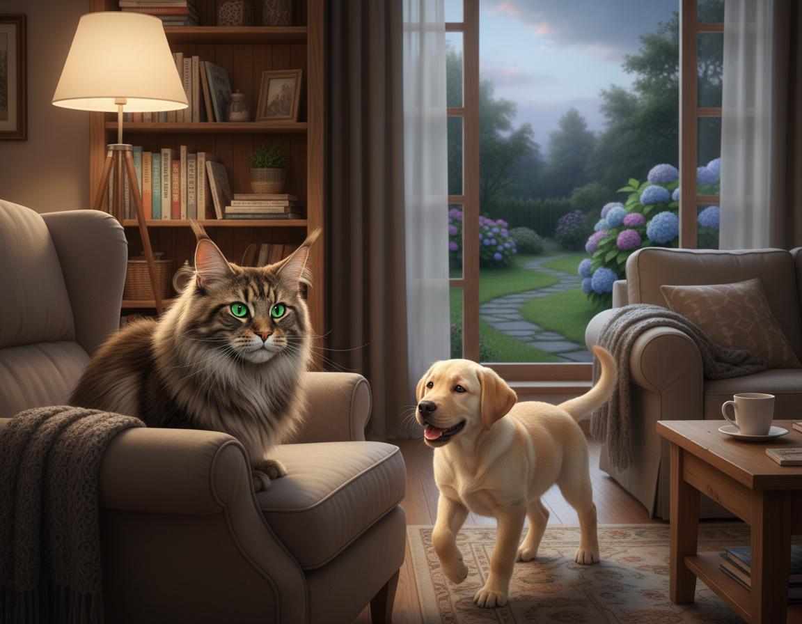 prisposobenie-macky-novemu-domacemu-zvieratu-1 prispôsobenie mačky novému domácemu zvieraťu