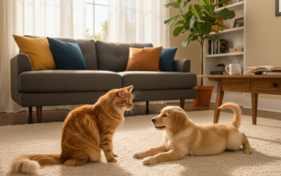 Mačací blog 22 Prispôsobenie mačky novému domácemu zvieraťu – Všetko, čo o tom potrebuješ vedieť!