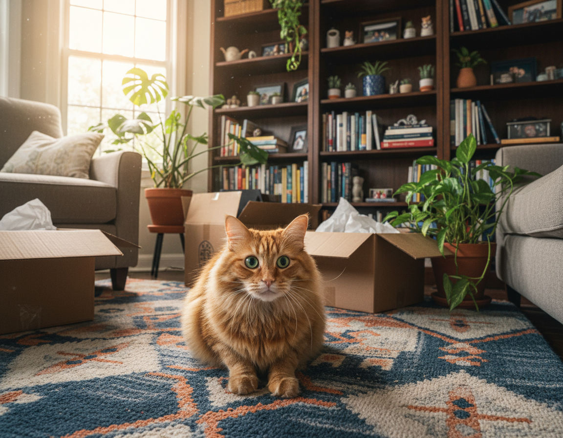 prispôsobenie mačky novému prostrediu