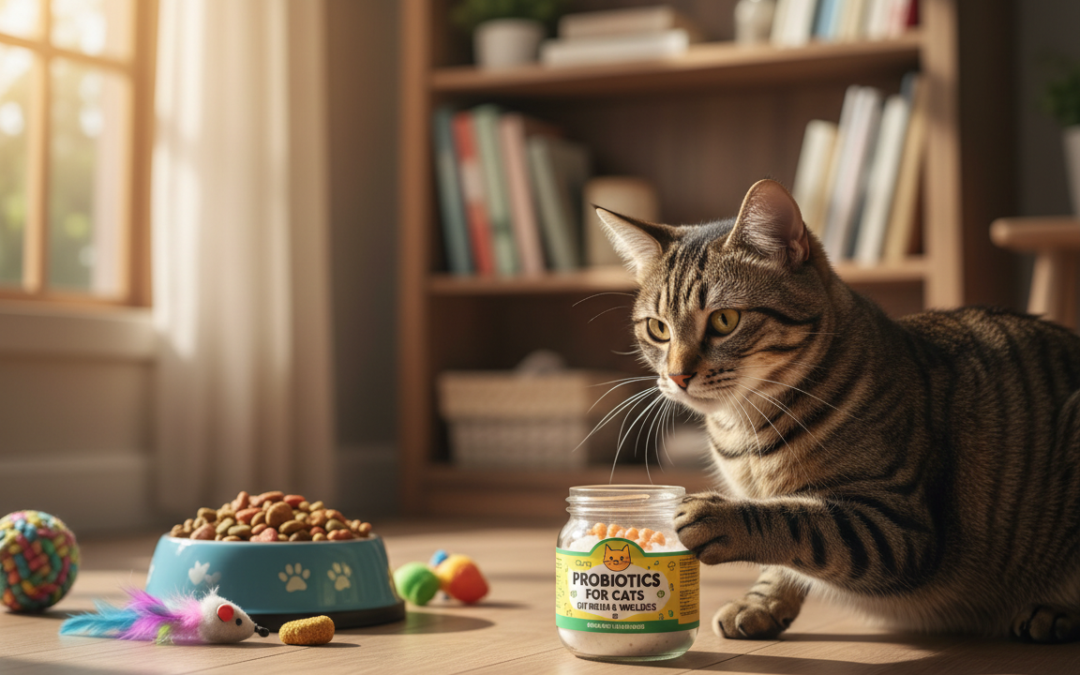 Probiotiká pre mačku – Všetko, čo o tom potrebuješ vedieť!